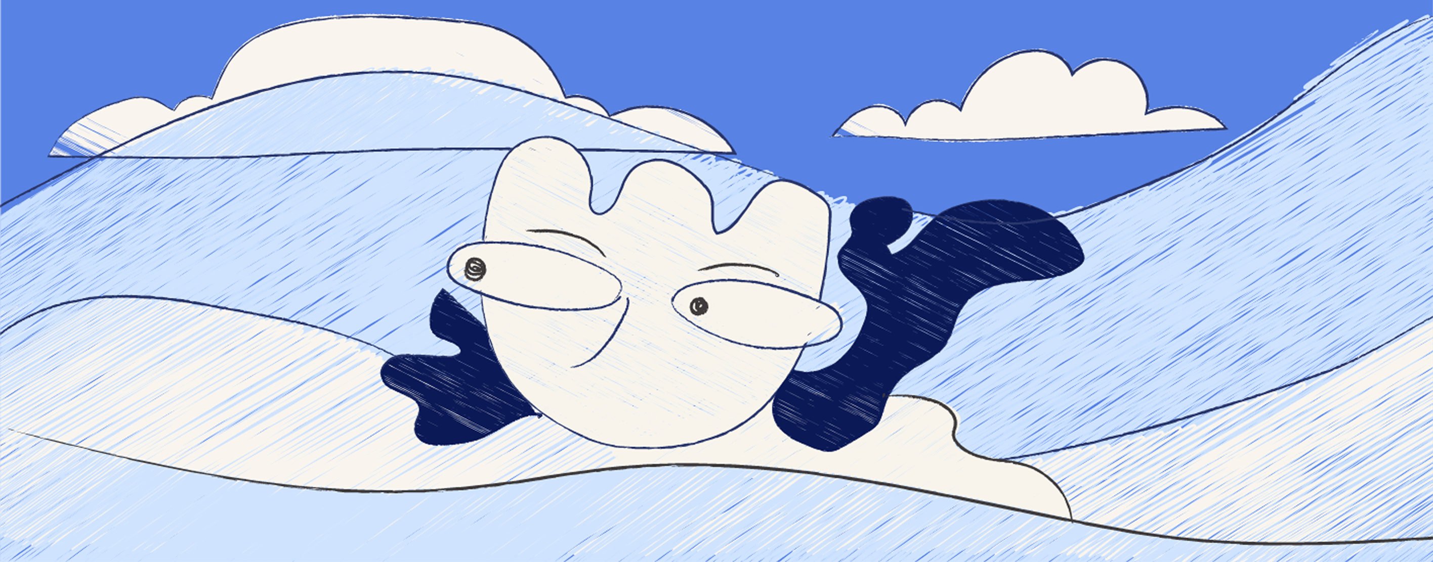 swimming maskot